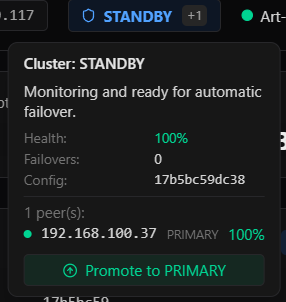 Cluster Promote